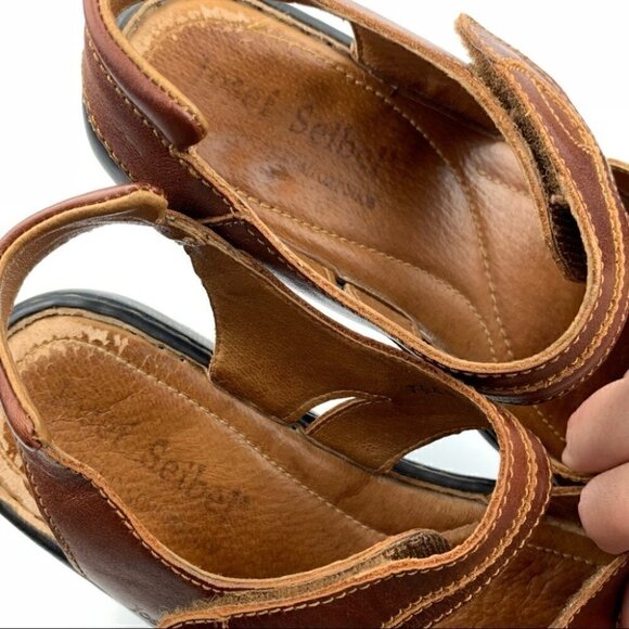 Josef Selbel sandals 39 8-8.5 leather gorpcore - Picture 8 of 12